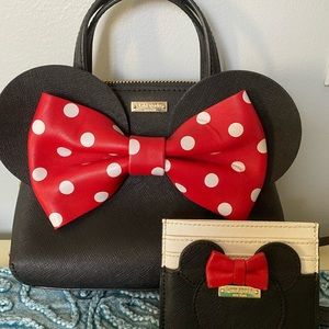 Kate space Minnie Mouse purse and wallet